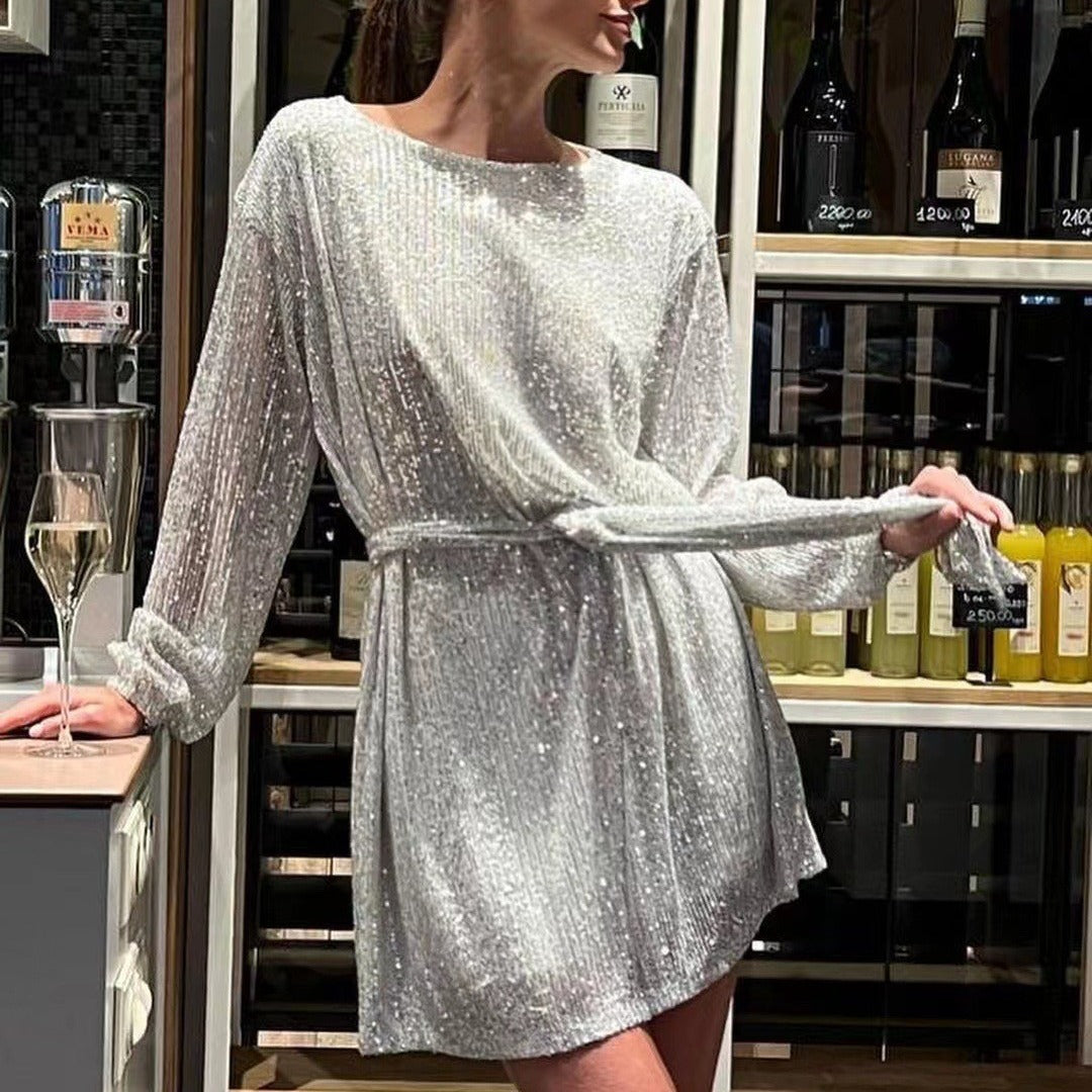 The spotlight is mine (Holiday Party Dress)