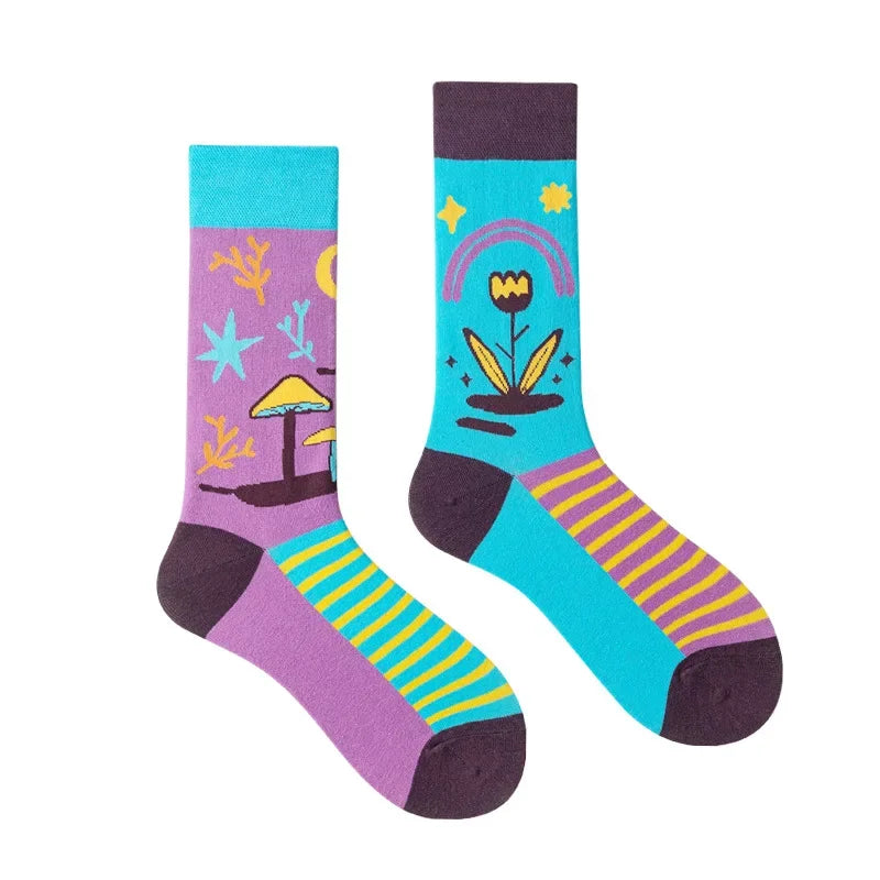 Me before You Socks                     Original internet celebrity ins mandarin duck socks, versatile mid tube fun cute fashionable and personalized animal  girl socks