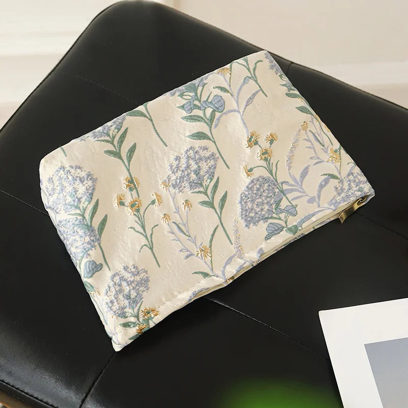 Lovely floral cosmetic bag