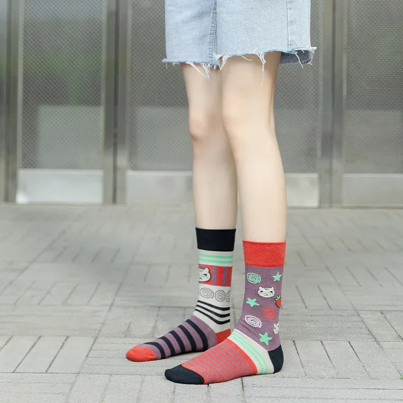 Me before You Socks                     Original internet celebrity ins mandarin duck socks, versatile mid tube fun cute fashionable and personalized animal  girl socks